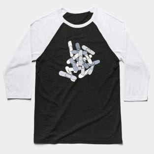 Gray Band Aid Baseball T-Shirt